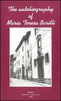 Autobiography of Maria Teresa Scrilli: Foundress of the Institute of Our Lady of MT Carmelo