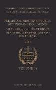 Pleadings, Minutes of Public Sittings and Documents / Mémoires, Procès-Verbaux Des Audiences Publiques Et Documents, Volume 16 (2011)