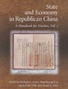 State and Economy in Republican China