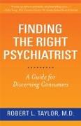 Finding the Right Psychiatrist
