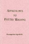 Approaches to Poetry Writing