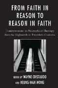 From Faith in Reason to Reason in Faith