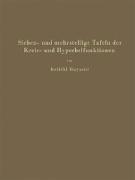 Sieben- und mehrstellige Tafeln der Kreis- und Hyperbelfunktionen und deren Produkte sowie der Gammafunktion