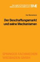 Der Beschaffungsmarkt und seine Mechanismen