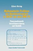 Mathematische Probleme der Betriebswirtschaft in BASIC mit dem IBM PC