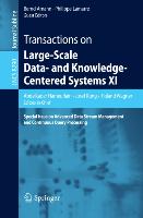 Transactions on Large-Scale Data- and Knowledge-Centered Systems XI