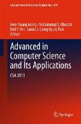 Advances in Computer Science and its Applications