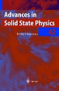 Advances in Solid State Physics