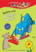 LESEZUG/ Malbuch: Malen mit Bagger Bobbi