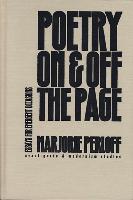 Poetry on and Off the Page: Essays for Emergent Occasions