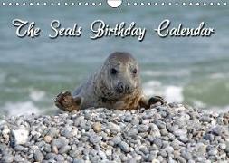 The Seals / UK-Version / Birthday Calendar (Wall Calendar perpetual DIN A4 Landscape)