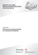 Product-Service Systems Enabling for Sustainable City Mobility