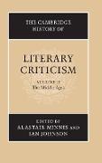 The Cambridge History of Literary Criticism