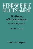 Hebrew Bible / Old Testament. III: From Modernism to Post-Modernism. Part II: The Twentieth Century - From Modernism to Post-Modernism