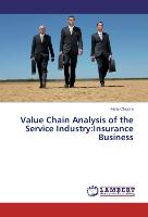 Value Chain Analysis of the Service Industry:Insurance Business