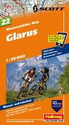 Glarus Nr. 22 Mountainbike-Karte 1:50 000