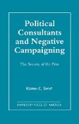 Political Consultants and Negative Campaigning