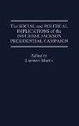 The Social and Political Implications of the 1984 Jesse Jackson Presidential Campaign