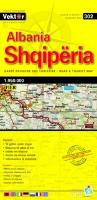 Albanien Straßenkarte 1 : 350 000 GPS