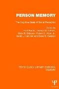 Person Memory (PLE: Memory)