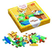 Puzzle Spaß Mick und Muck Turnen 60 Teile