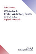 Wörterbuch Recht, Wirtschaft, Politik 01. Englisch-Deutsch