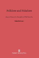 Folklore and Fakelore