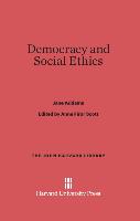 Democracy and Social Ethics