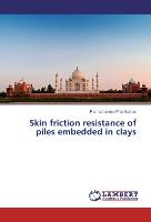 Skin friction resistance of piles embedded in clays