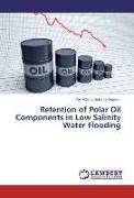 Retention of Polar Oil Components in Low Salinity Water Flooding