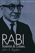 Rabi, Scientist and Citizen