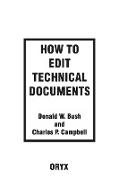 How to Edit Technical Documents