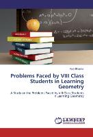 Problems Faced by VIII Class Students in Learning Geometry