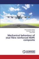 Mechanical behaviour of sisal fibre reinforced HDPE composite