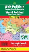 Welt politisch, international, 1:35 Mill., Poster