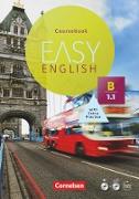 Easy English, B1: Band 1, Kursbuch mit Audio-CD und Video-DVD