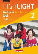 English G Highlight, Hauptschule, Band 2: 6. Schuljahr, Workbook mit Audio-CD, Audios online und CD-ROM (e-Workbook) - Lehrerfassung