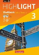 English G Highlight, Hauptschule, Band 3: 7. Schuljahr, Workbook mit Audio-CD, Audios online und CD-ROM (e-Workbook) - Lehrerfassung