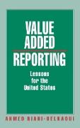 Value Added Reporting