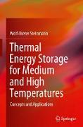 Thermal energy storage for medium and high temperatures
