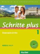 Schritte plus 01. Kursbuch + Arbeitsbuch + Österreich EXTRA mit Audio-CD