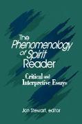 The Phenomenology of Spirit Reader