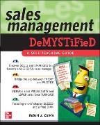 Sales Management Demystified: A Self-Teaching Guide