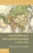 Social Difference and Constitutionalism in Pan-Asia