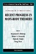 Recent Progress in Many-Body Theories - Proceedings of the 10th International Conference