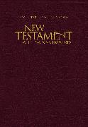 NIV, New Testament with Psalms and Proverbs, Pocket-Sized, Paperback, Burgundy