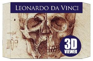3-D Viewer Leonardo Da Vinci: 14 Classic Images in 3-D