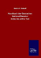 Handbuch der Deutschen Nationalliteratur