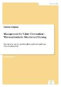 Management by Value Orientation - Werteorientierte Mitarbeiterführung