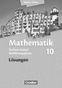 Bigalke/Köhler: Mathematik, Sachsen-Anhalt, Einführungsphase, Lösungen zum Schülerbuch